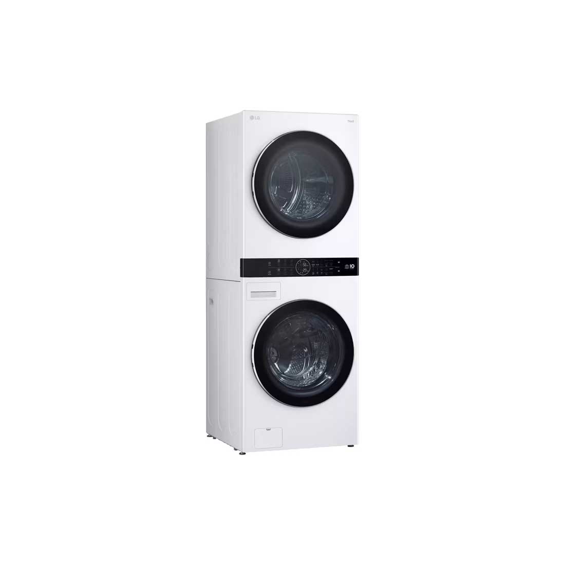 Single Unit LG WashTower™ with Center Control™ 5.0 cu. ft. Front Load Washer and 7.8 cu. ft. Electric Ventless Heat Pump Dryer