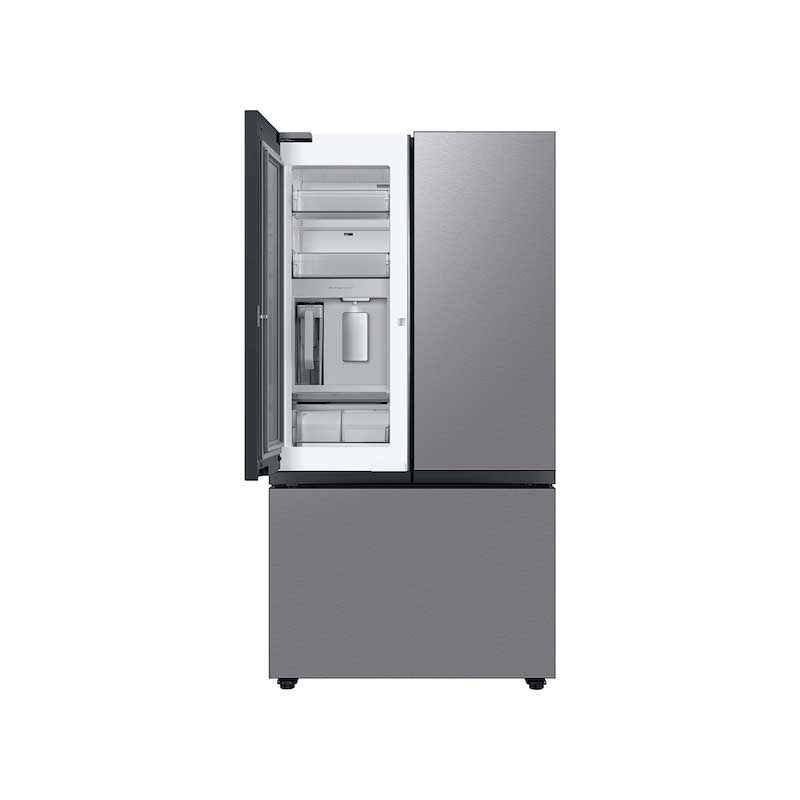 Bespoke 3-Door French Door Refrigerator (24 cu. ft.) with Beverage Center™ in Stainless Steel