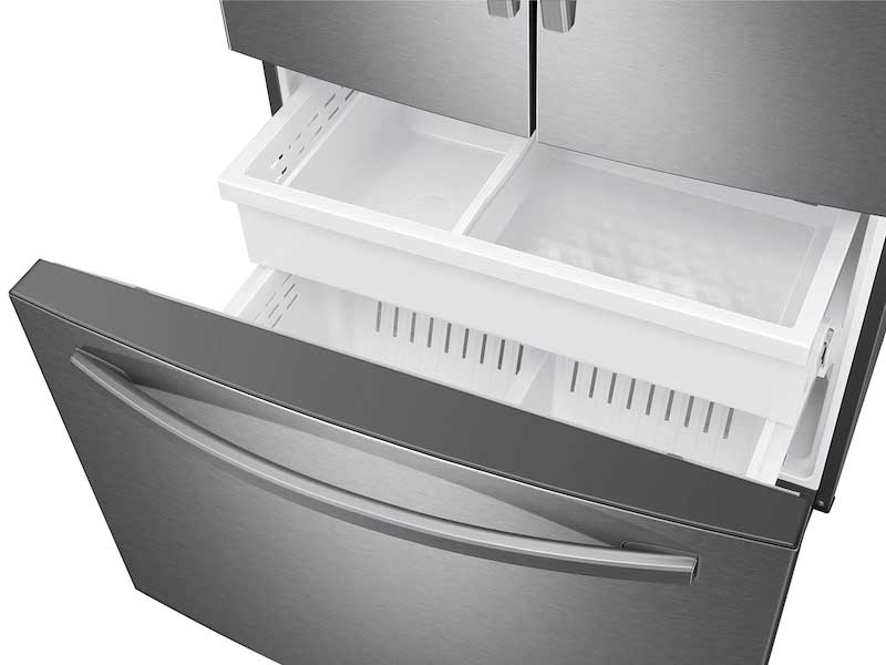 28 cu. ft. Large Capacity 3-Door French Door Refrigerator in Stainless Steel - Image 4