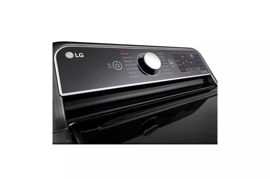 5.5 cu. ft. Mega Capacity Top Load Washer with Impeller in Black Steel - Image 6
