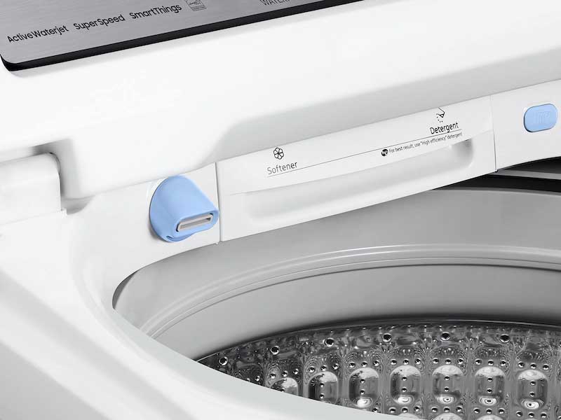 5.2 cu. ft. Large Capacity Smart Top Load Washer with Super Speed Wash in White - Image 7