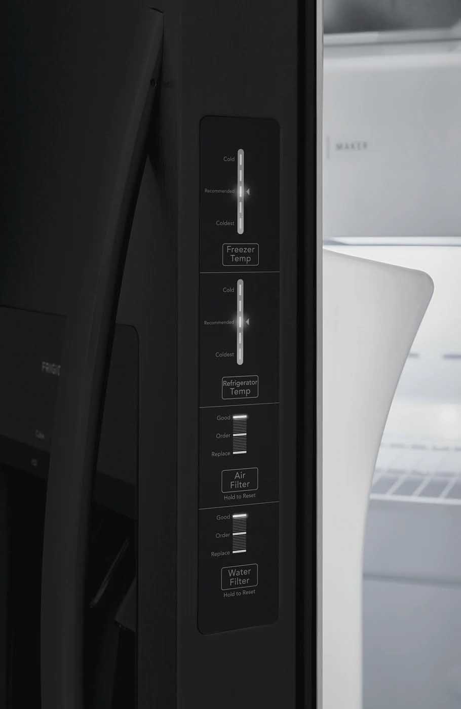 22 Cu. Ft. 33" Standard-Depth Side-by-Side Refrigerator - Image 8
