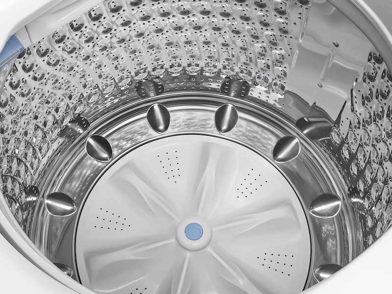 5.2 cu. ft. Large Capacity Smart Top Load Washer with Super Speed Wash in White - Image 9