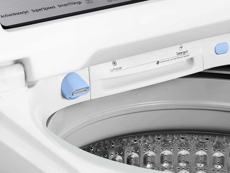 5.5 cu. ft. Extra-Large Capacity Smart Top Load Washer with Super Speed Wash in White - Image 9