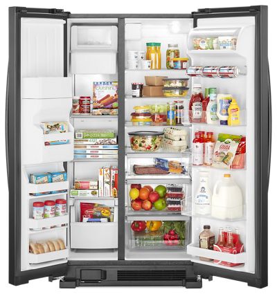33-inch Wide Side-by-Side Refrigerator - 21 cu. ft. - Image 4