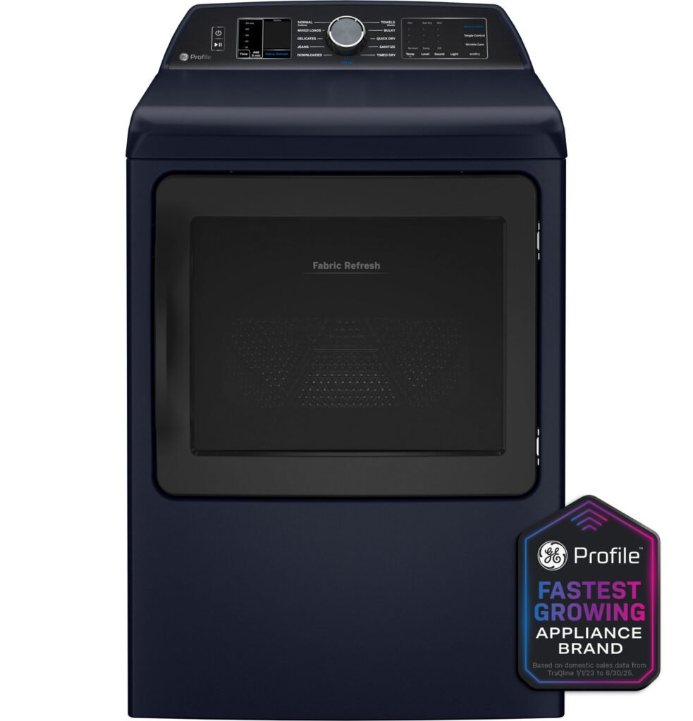 GE Profile PTD90GBPT0RS 7.3 Cu. Ft. Smart Gas Dryer with Fabric Refresh