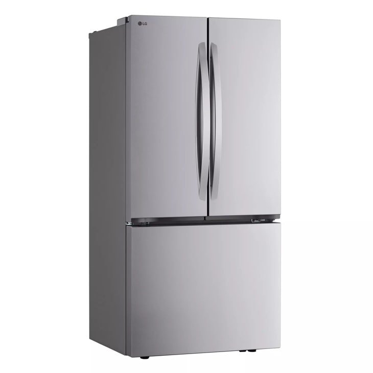 LG LF21G6200S 21 Cu. Ft. 33 Inch Counter-Depth MAX French Door Refrigerator, Stainless Steel