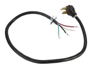 Range Power Cord 4 Prong for Electric Ranges