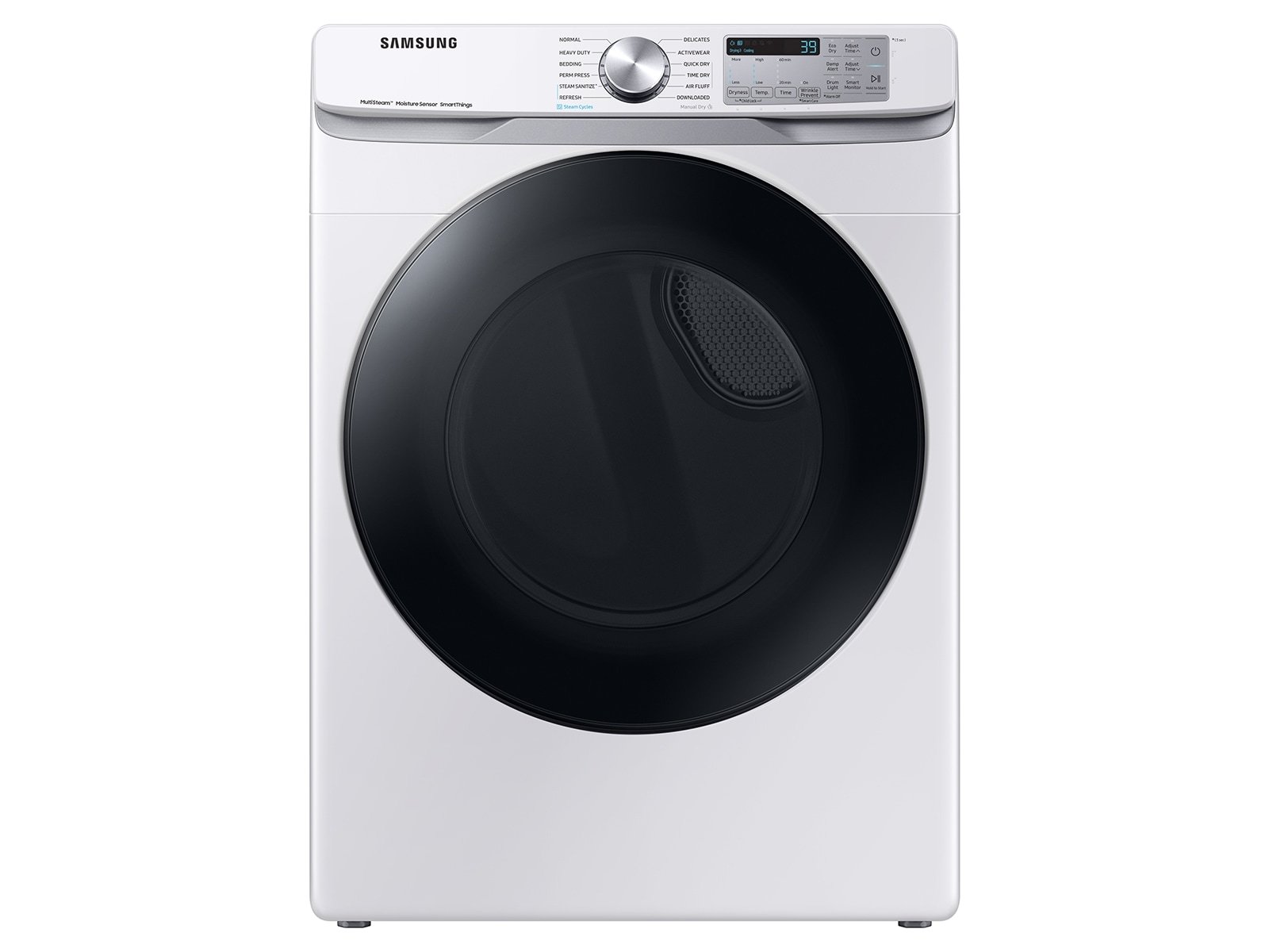 Samsung DVG45B6300W 7.5 Cu. Ft. Smart Gas Dryer with Steam Sanitize+, White