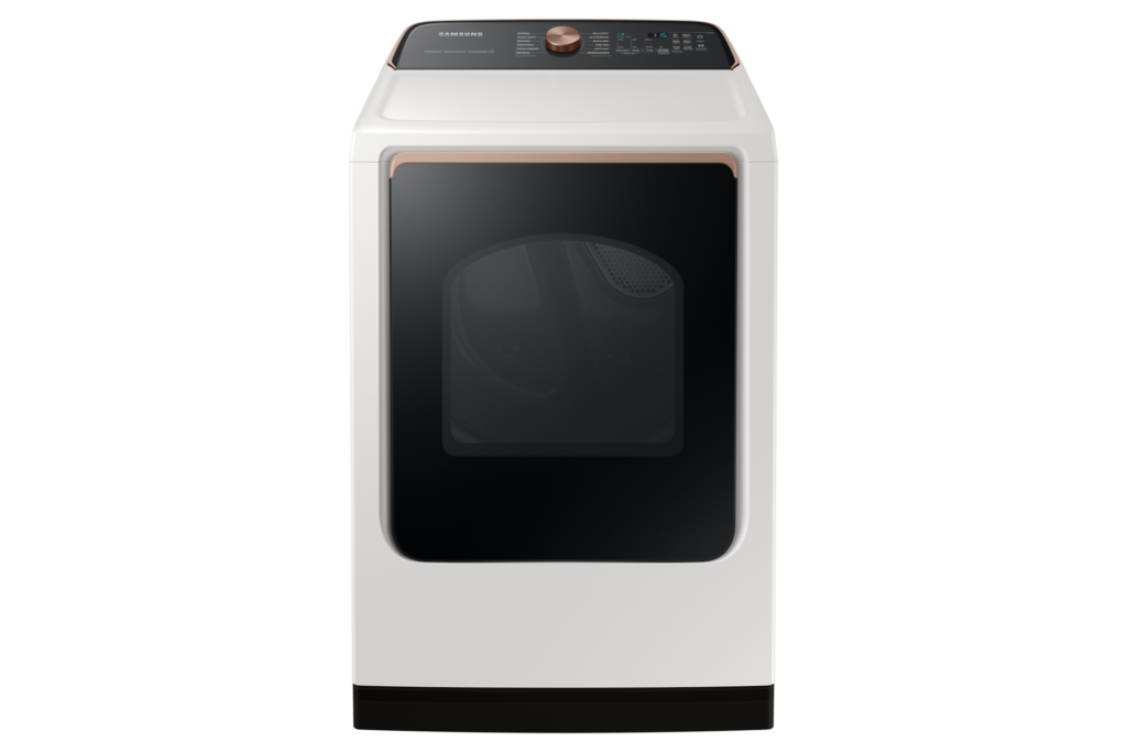 Samsung DVG55A7300E 7.4 Cu. Ft. Smart Gas Dryer, Ivory