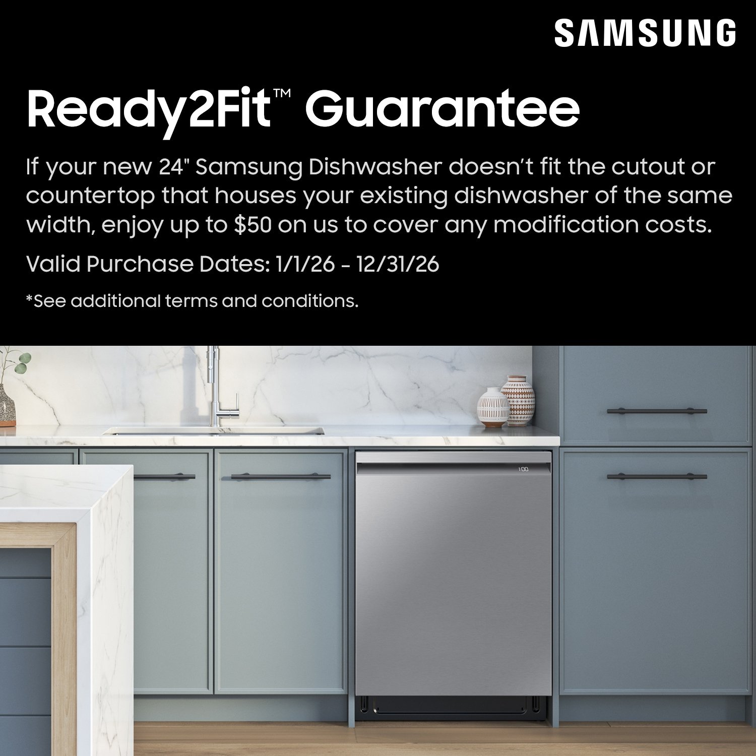 Samsung DW80CG4051SR 24 Inch AutoRelease Dishwasher with 3rd Rack, Fingerprint Resistant Stainless Steel