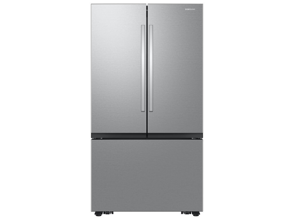 Samsung Bespoke RF32CG5D00SR 32 Cu. Ft. Mega Capacity 3-Door French Door Refrigerator, Stainless Steel