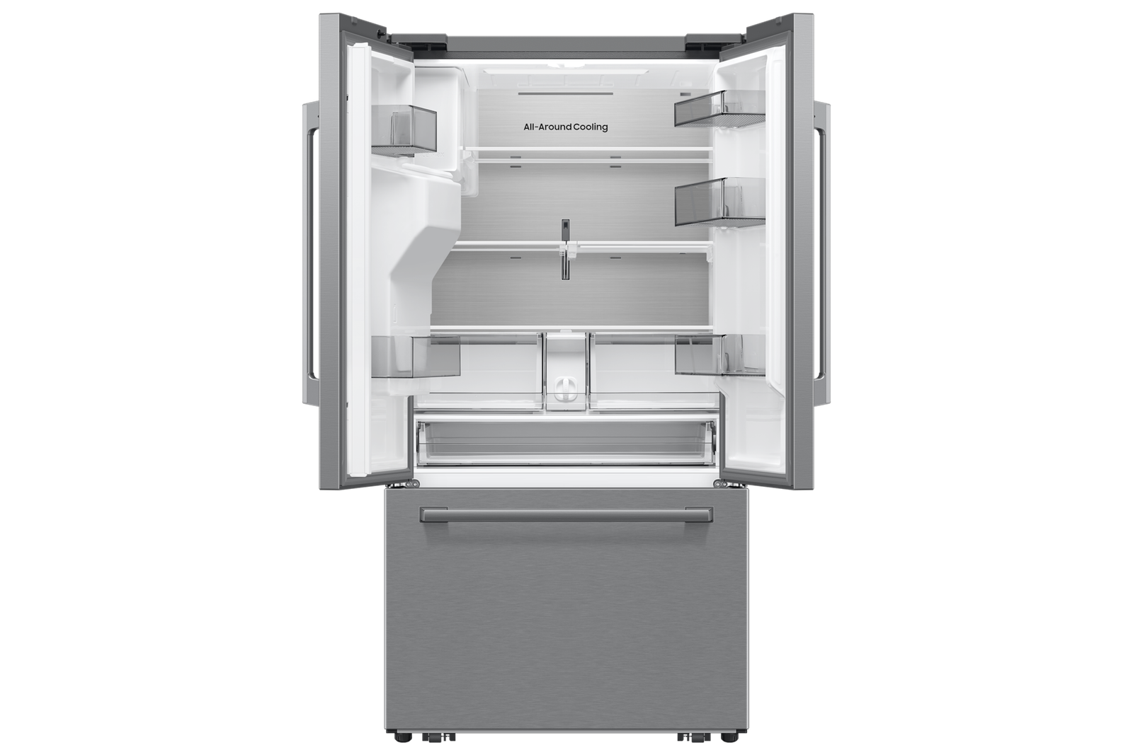 Samsung RF70H30GER 29 Cu. Ft. 3-Door French Door Refrigerator, Stainless Steel