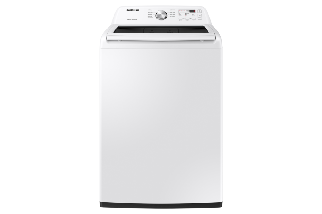 Samsung WA45T3200AW 4.5 Cu. Ft. Top Load Washer with Vibration Reduction Technology+, White