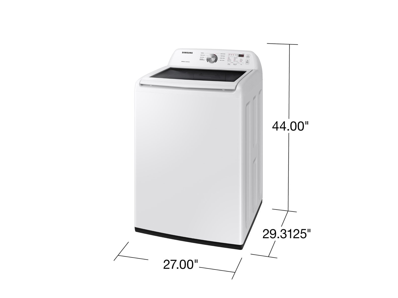 Samsung WA45T3200AW 4.5 Cu. Ft. Top Load Washer with Vibration Reduction Technology+, White