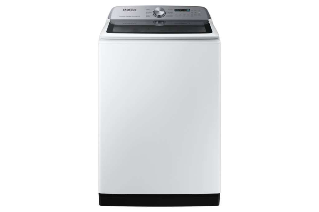 Samsung WA52DG5500AW 5.2 Cu. Ft. Smart Top Load Washer with Super Speed Wash, White