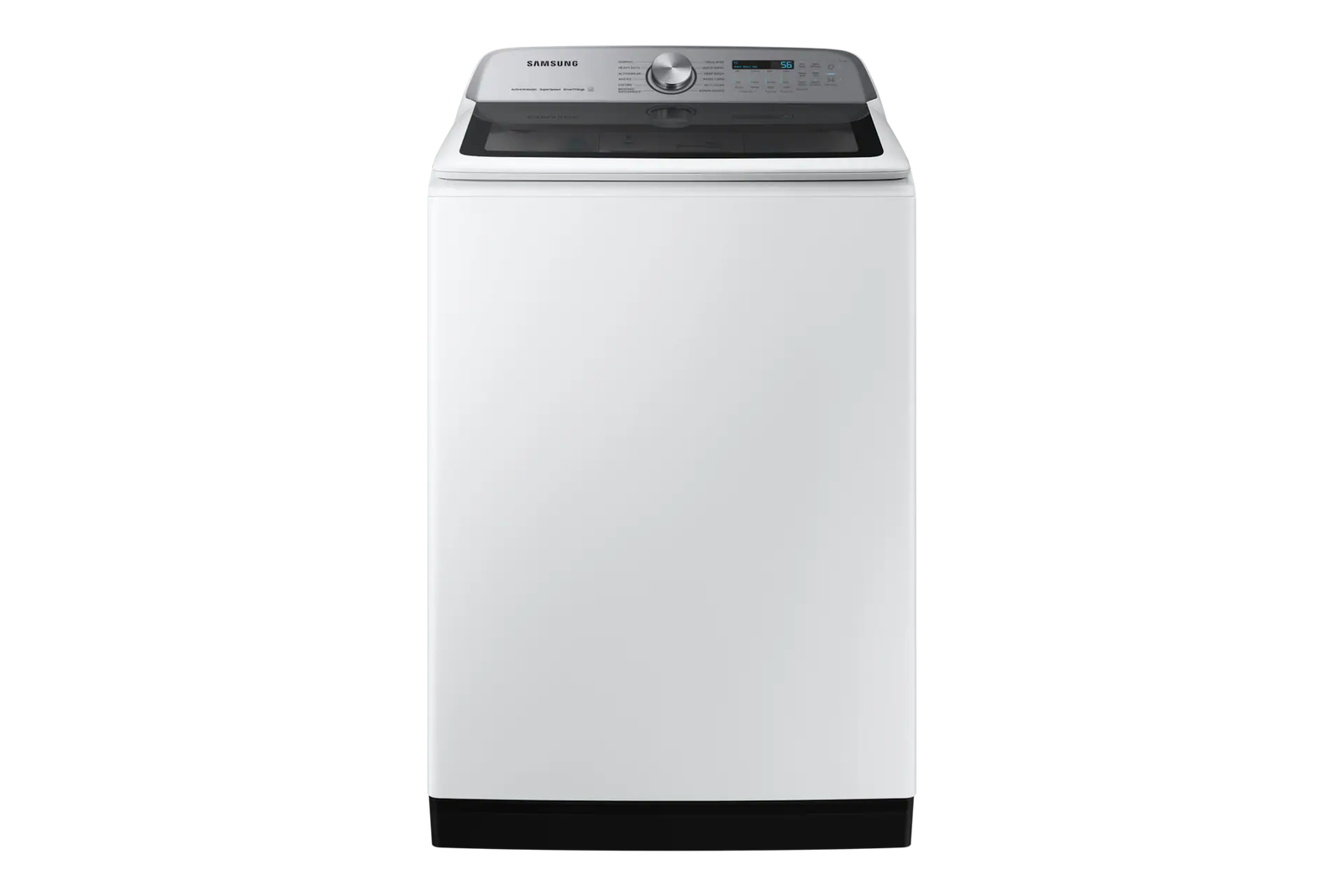 Samsung WA54CG7105AW 5.4 Cu. Ft. Smart Top Load Washer with ActiveWave Agitator, White